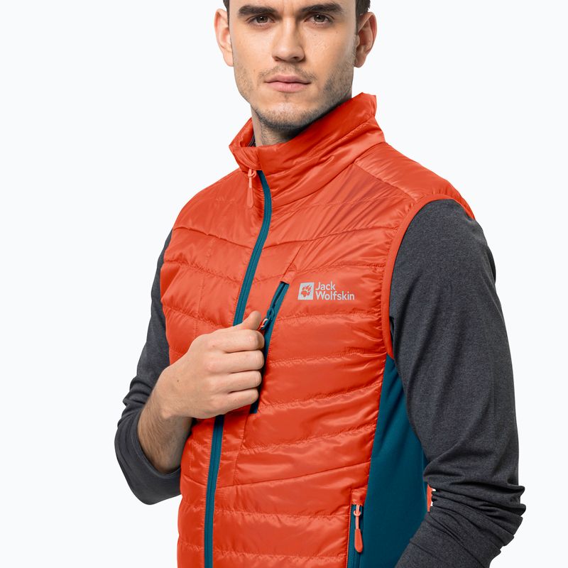Jack Wolfskin Routeburn Pro Ins giacca smanicata da trekking da uomo in radica selvatica 3