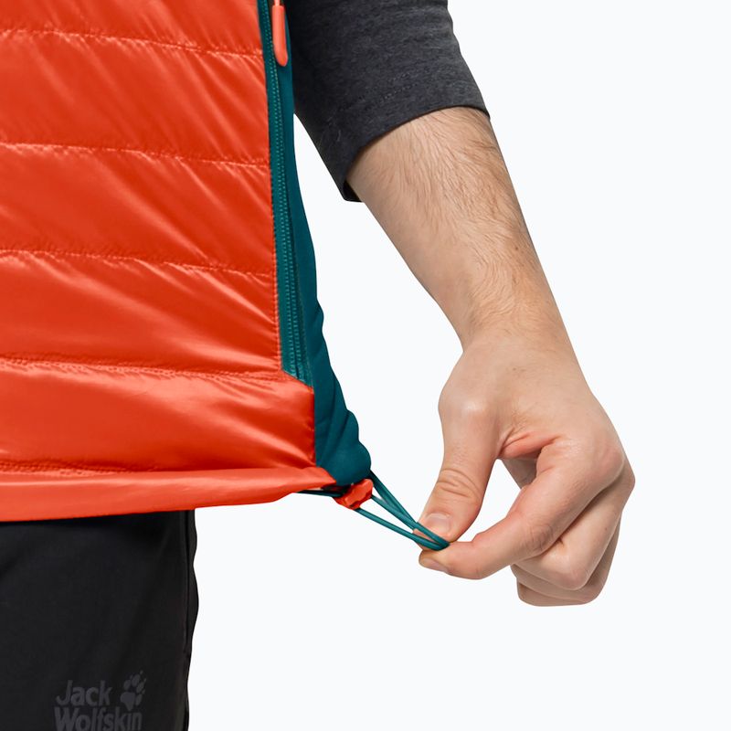 Jack Wolfskin Routeburn Pro Ins giacca smanicata da trekking da uomo in radica selvatica 5