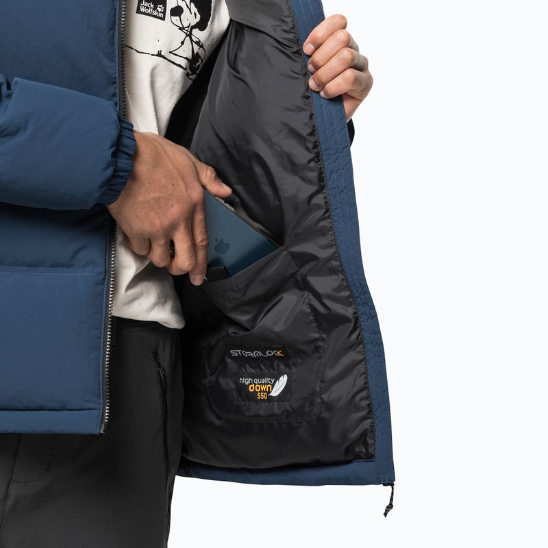 Piumino Jack Wolfskin da uomo Alex Down blu tuono 5