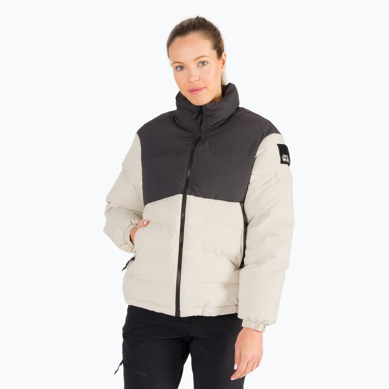 Jack Wolfskin piumino donna Alex Down inverno perla