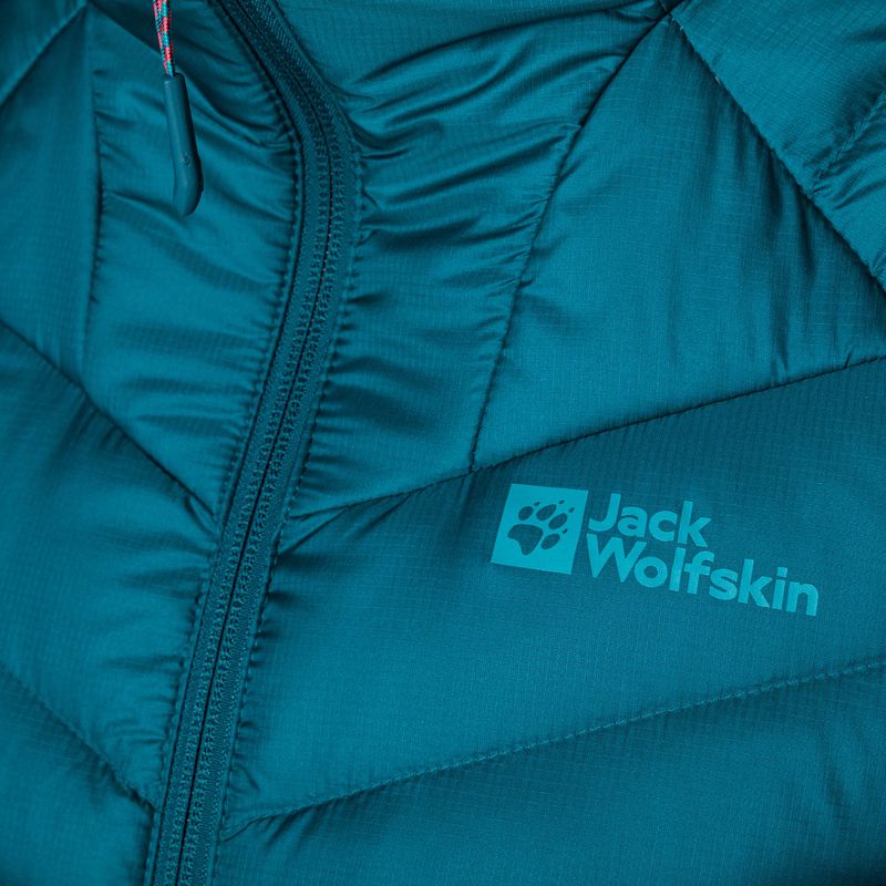 Piumino Jack Wolfskin donna Passamani Down Hoody blu corallo 7