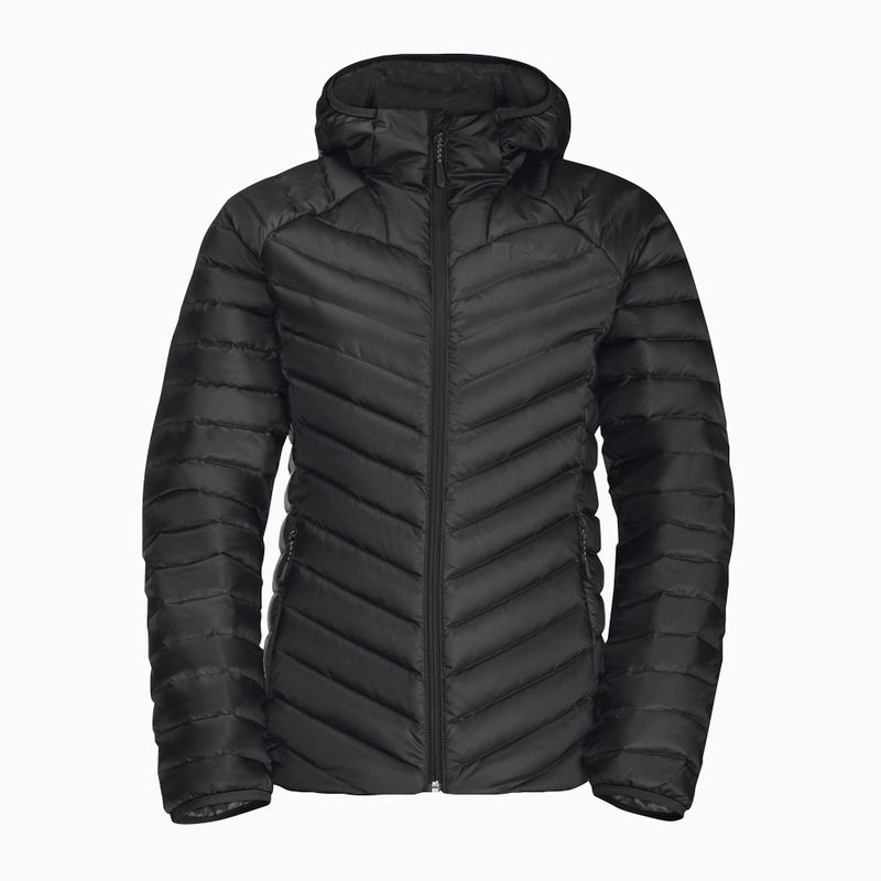 Piumino Jack Wolfskin donna Passamani Down Hoody nero 11