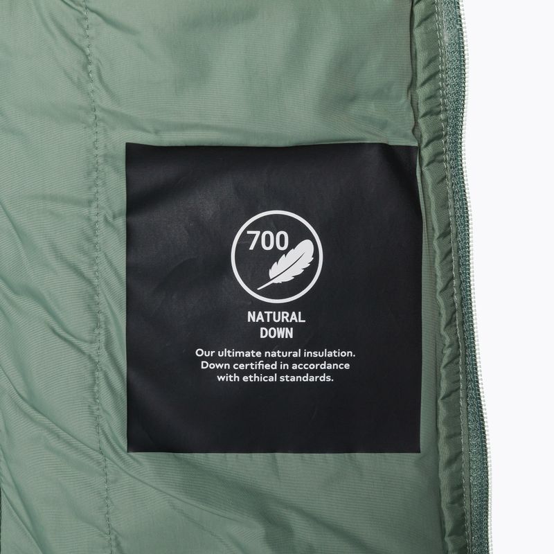 Piumino Jack Wolfskin donna Herzberg Down hedge verde 4