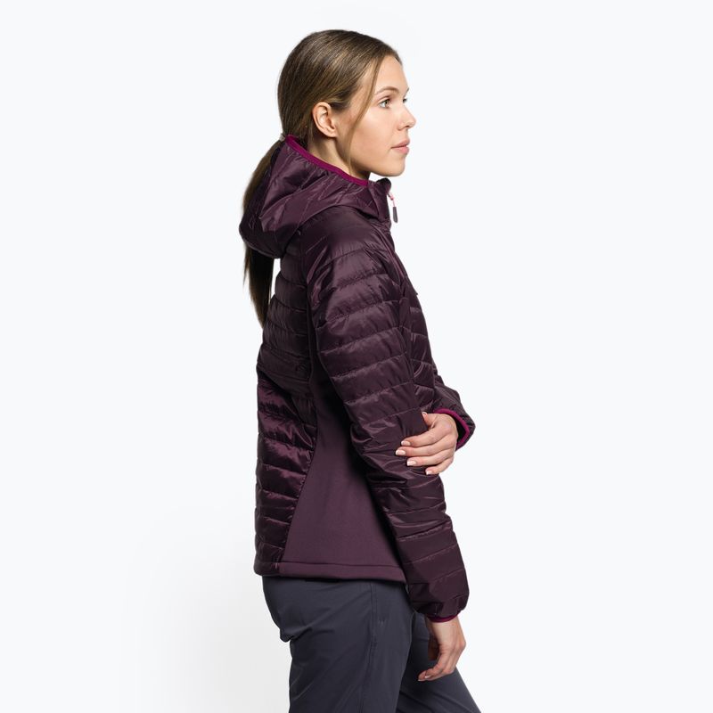 Piumino Jack Wolfskin Routeburn Pro Ins grapevine da donna 3