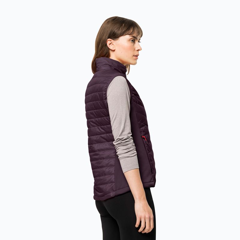 Jack Wolfskin Routeburn Pro Ins grapevine giacca da trekking senza maniche da donna 2