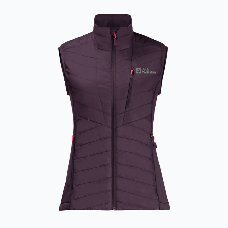 Jack Wolfskin Routeburn Pro Ins grapevine giacca da trekking senza maniche da donna 5