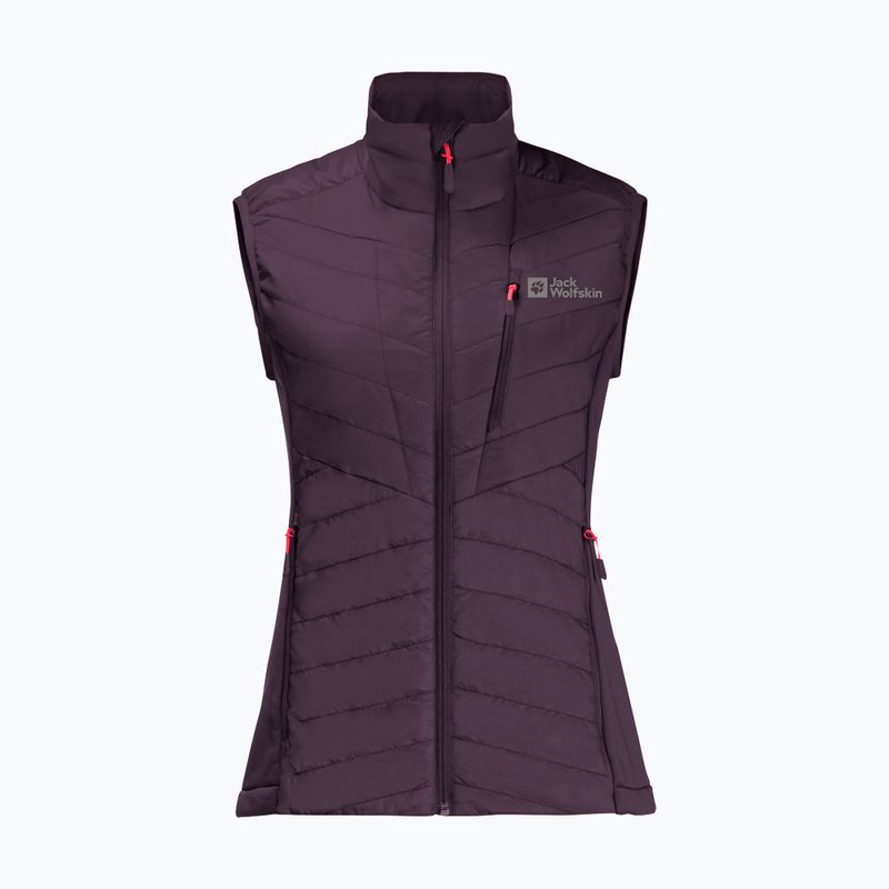 Jack Wolfskin Routeburn Pro Ins grapevine giacca da trekking senza maniche da donna 6