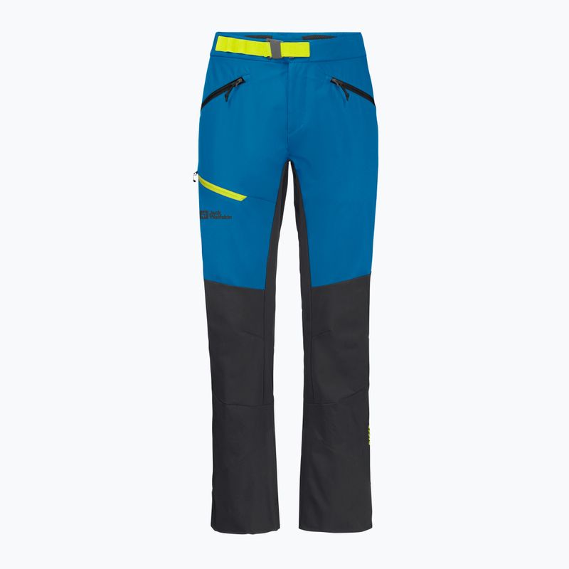 Pantaloni da sci Jack Wolfskin Alpspitze blu pacific da uomo 5