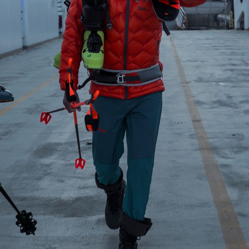 Pantaloni da sci Jack Wolfskin Alpspitze uomo blu corallo 6