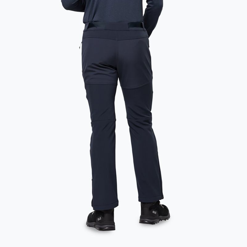 Pantaloni da trekking Jack Wolfskin da uomo Stollberg blu notte 2