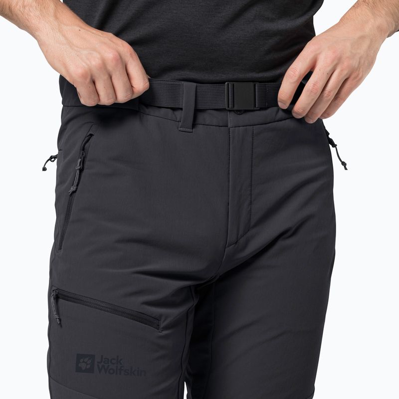 Pantaloni softshell Jack Wolfskin da uomo Ziegspitz phantom 3