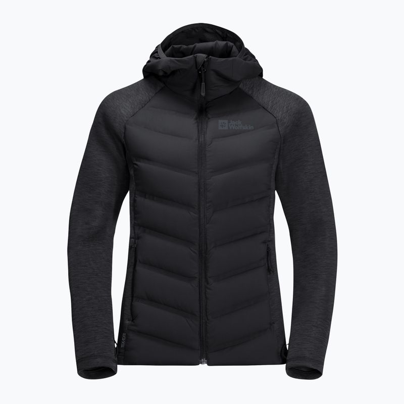 Jack Wolfskin giacca ibrida Tasman Down donna nero 9