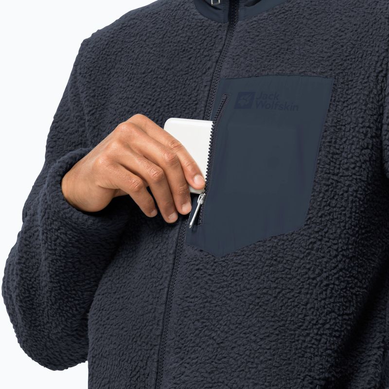 Jack Wolfskin giacca da trekking da uomo Kingsway blu notte 4