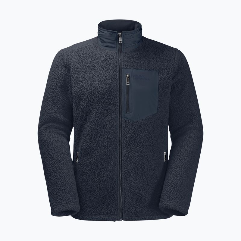 Jack Wolfskin giacca da trekking da uomo Kingsway blu notte 6