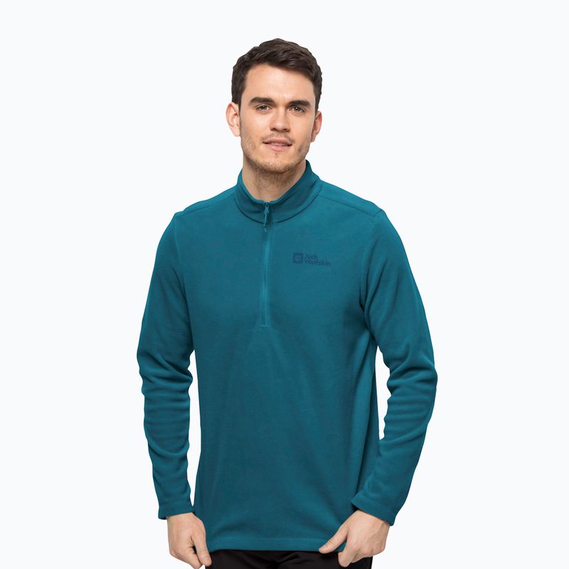 Giacca da trekking Jack Wolfskin da uomo Taunus HZ blu corallo