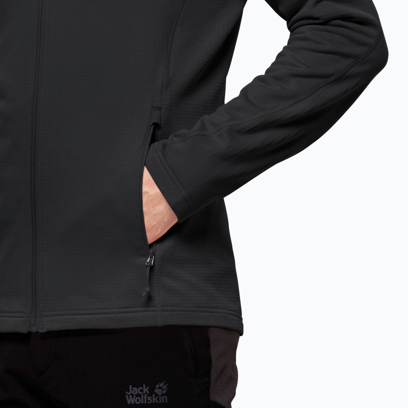 Jack Wolfskin giacca da trekking da uomo Kolbenberg FZ nero 3