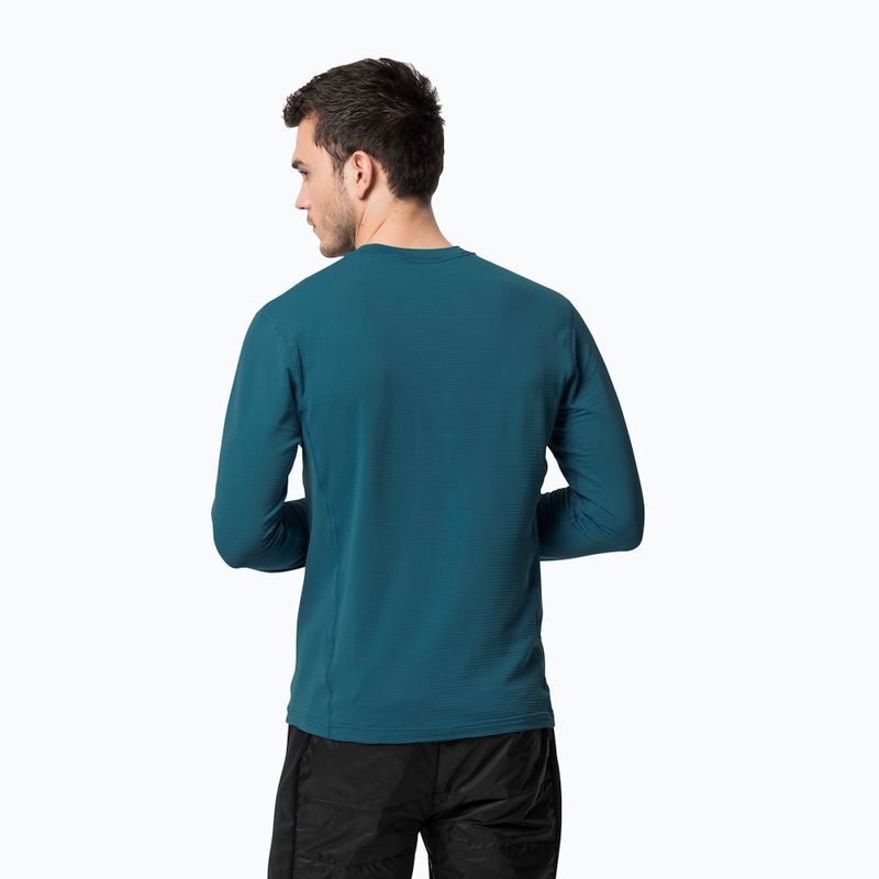 Jack Wolfskin uomo manica lunga trekking Infinite blue coral 3