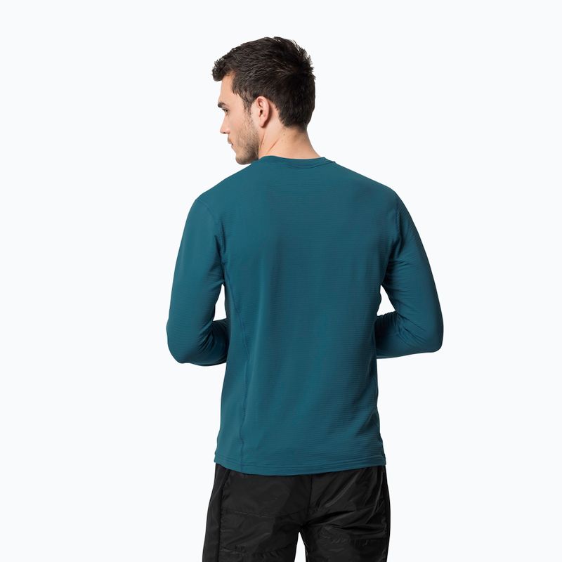 Jack Wolfskin uomo manica lunga trekking Infinite blue coral 4