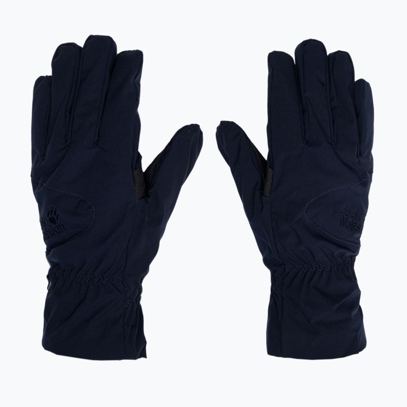Jack Wolfskin Stormlock Highloft guanti da trekking blu notte 3
