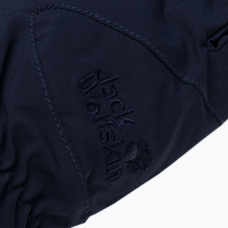 Jack Wolfskin Stormlock Highloft guanti da trekking blu notte 4