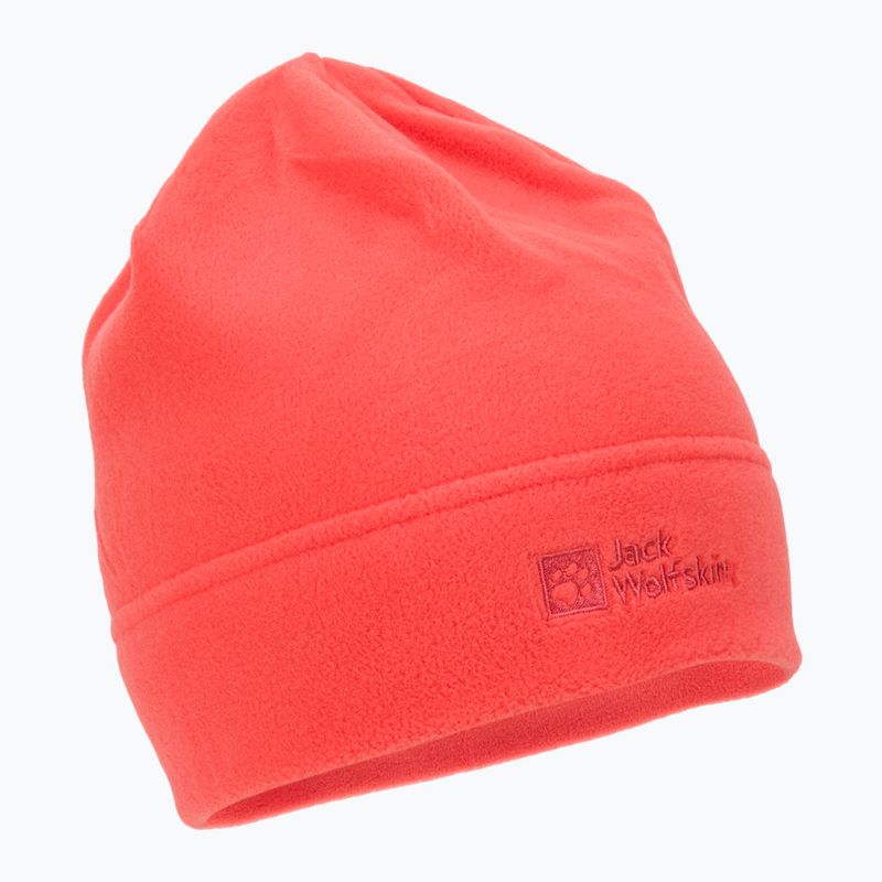 Jack Wolfskin Real Stuff, berretto invernale in corallo caldo
