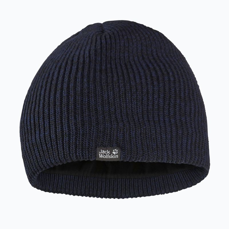 Cappello invernale Jack Wolfskin Feldberg Beanie nero