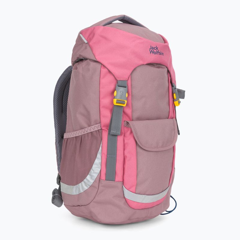 Jack Wolfskin Kids Explorer 20 l zaino da trekking color malva cenere 2