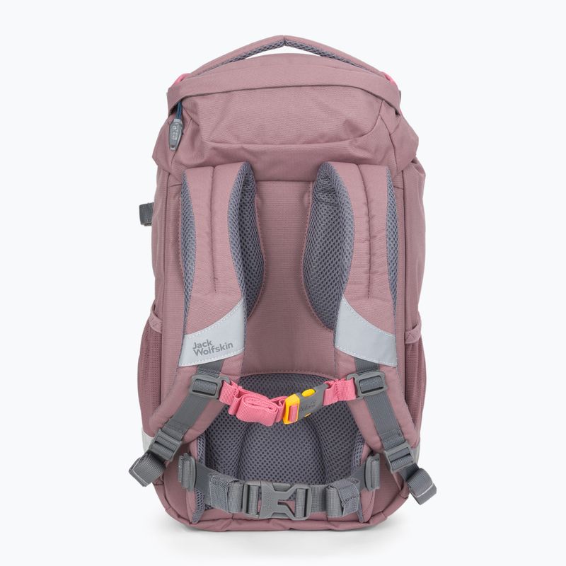 Jack Wolfskin Kids Explorer 20 l zaino da trekking color malva cenere 3