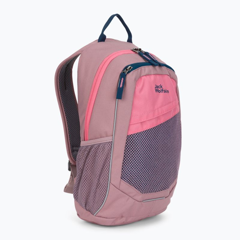 Jack Wolfskin Track Jack 10 l malva cenere zaino da trekking per bambini 2