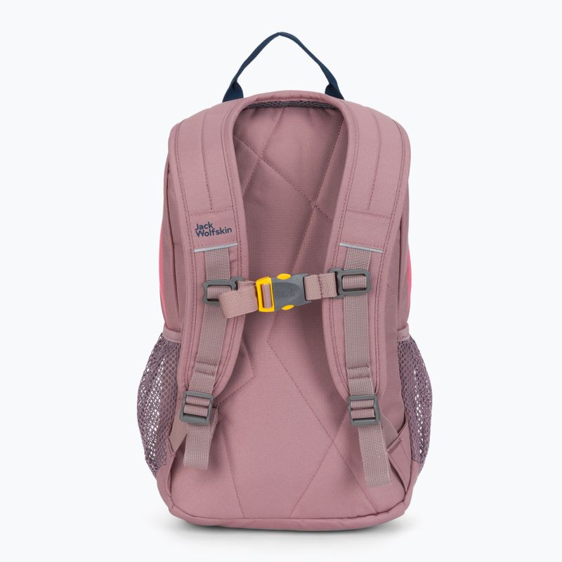 Jack Wolfskin Track Jack 10 l malva cenere zaino da trekking per bambini 3