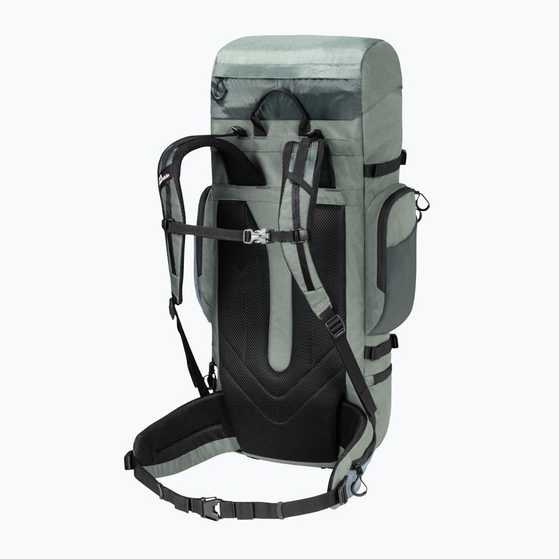 Zaino da trekking Jack Wolfskin Wanderthirst 45 l verde ardesia 2