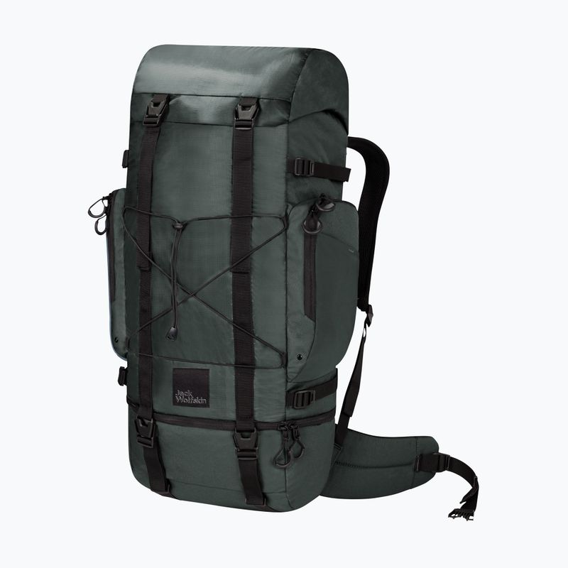 Zaino da trekking Jack Wolfskin Wanderthirst 45 l verde ardesia 3