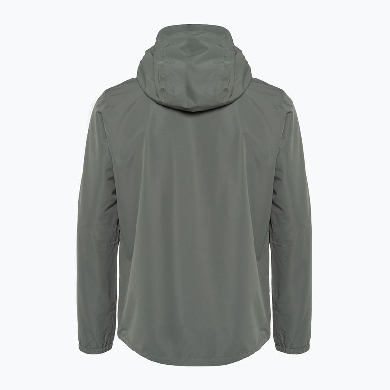 Giacca antipioggia Jack Wolfskin Stormy Point 2L verde geco da uomo 7