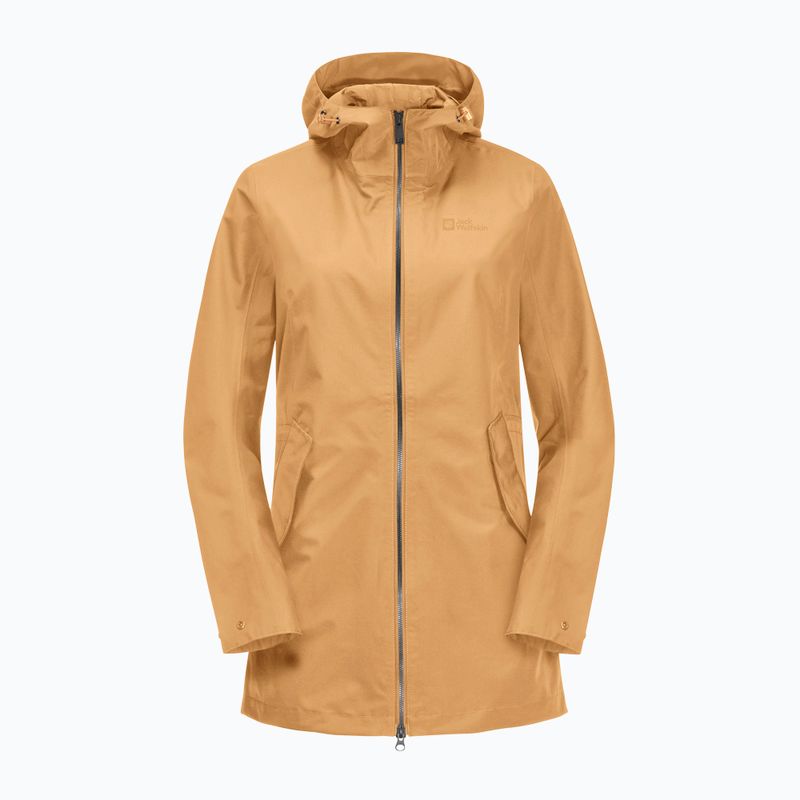 Parka Jack Wolfskin Dakar da donna giallo miele 5