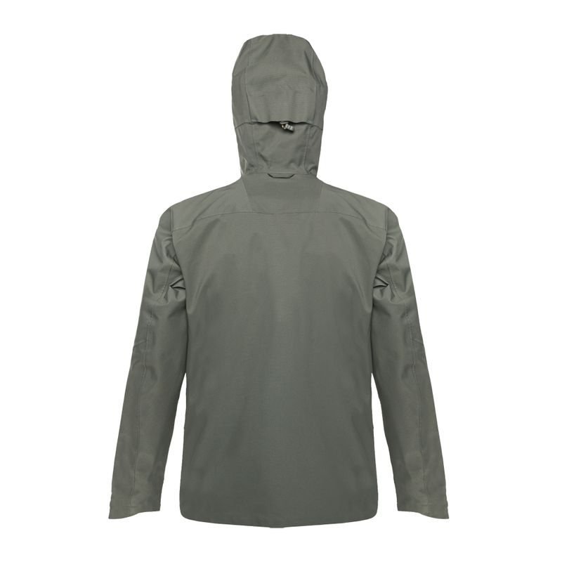 Giacca da pioggia Jack Wolfskin da uomo Kammweg 3L Jkt M verde geco 7