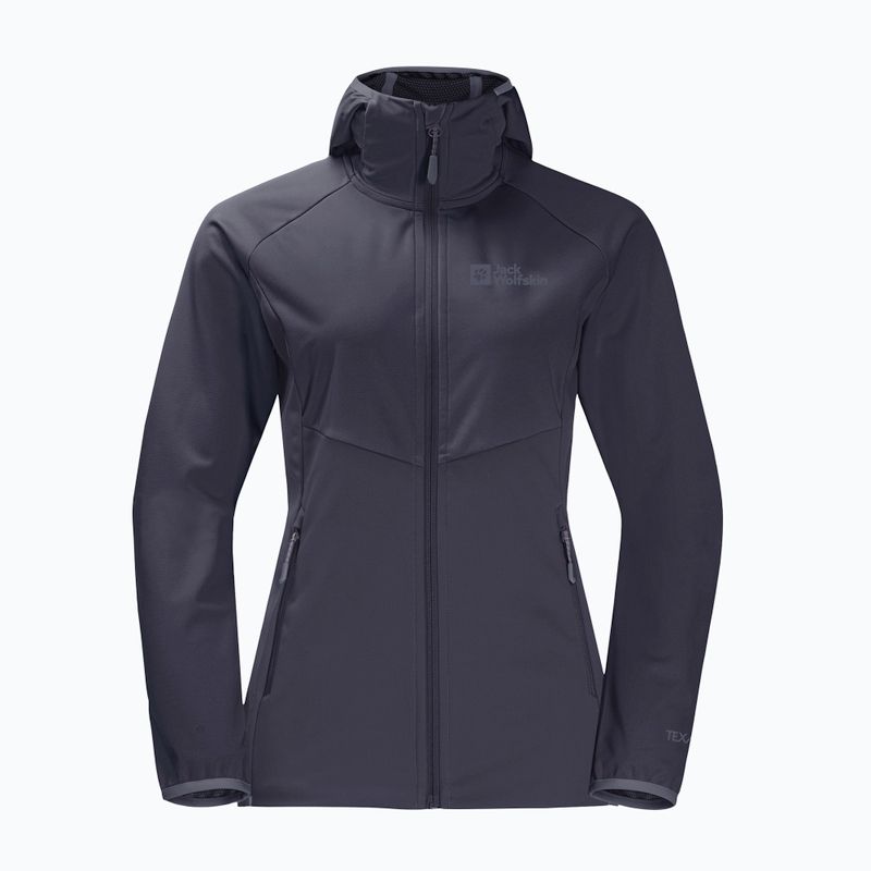 Jack Wolfskin giacca Softshell Go Hike donna grafite 4