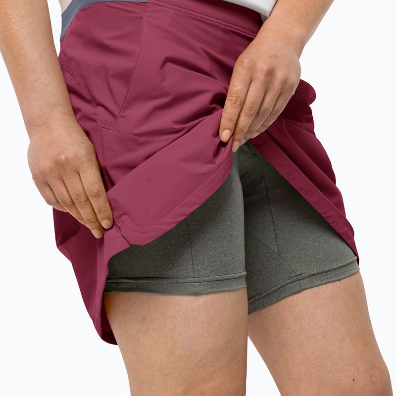 Jack Wolfskin Hilltop Trail gonna da trekking rosso sangria 5