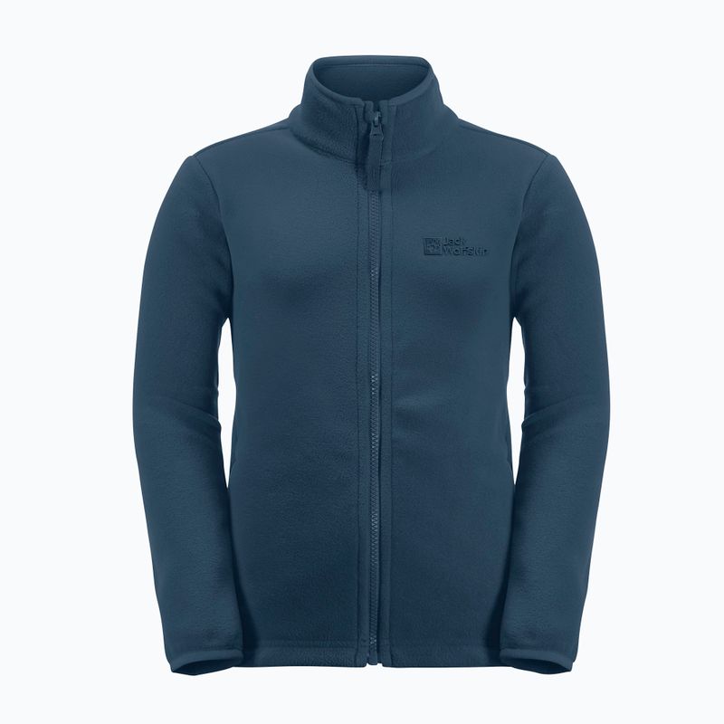 Jack Wolfskin giacca da trekking per bambini Taunus dark sea