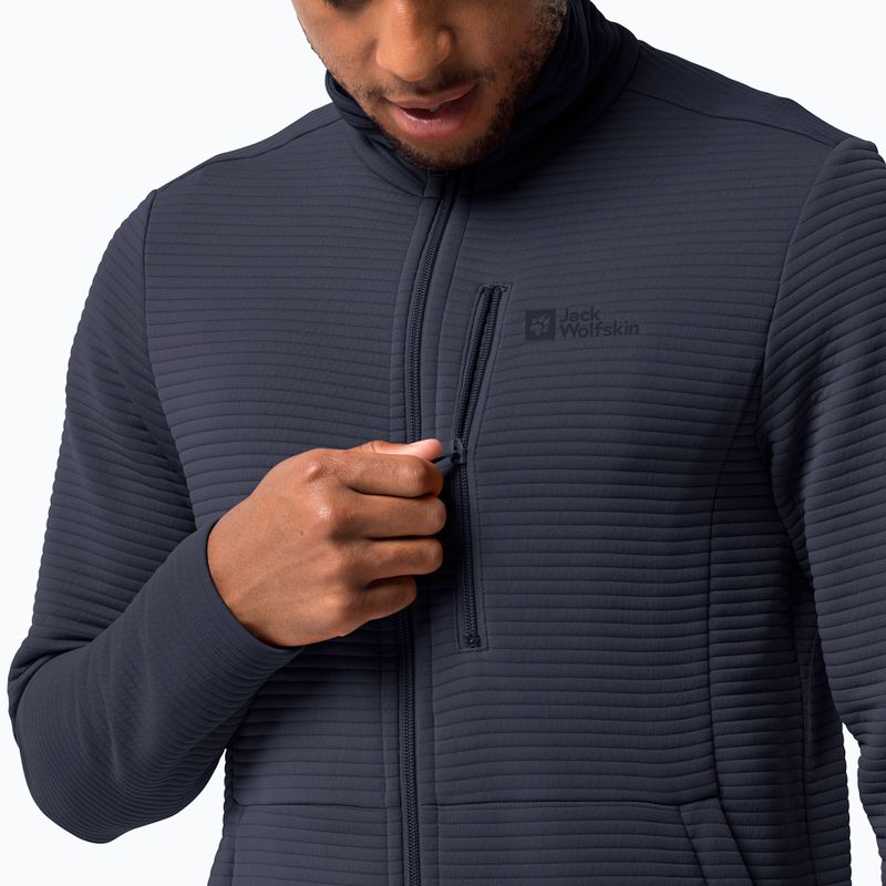 Jack Wolfskin giacca da trekking da uomo Modesto blu notte 3