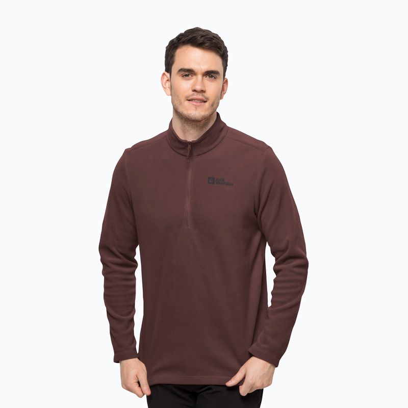 Giacca da trekking Jack Wolfskin da uomo Taunus HZ rosso atacama