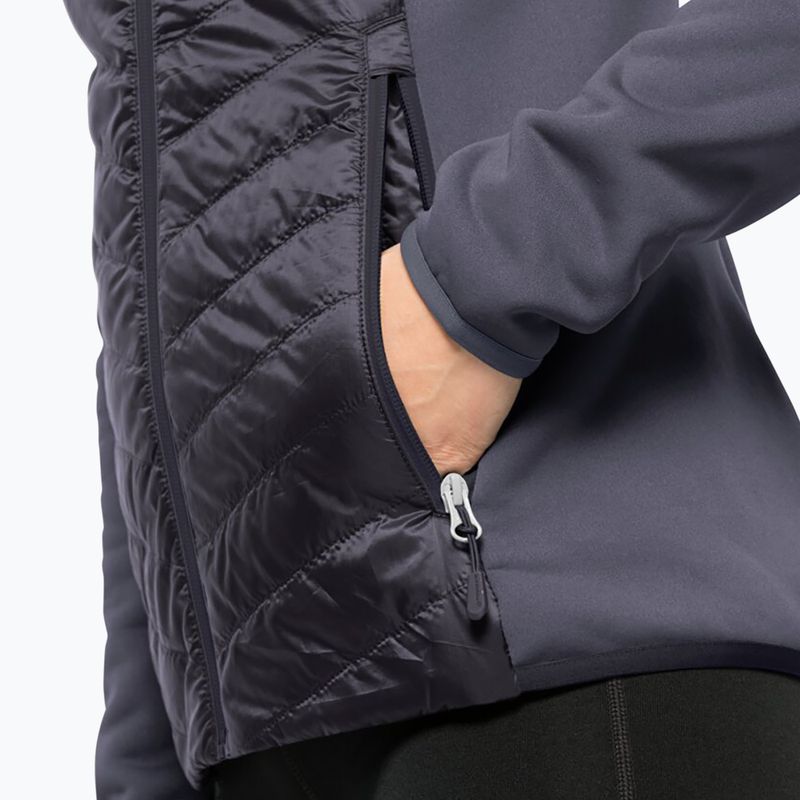 Giacca Jack Wolfskin Routeburn Pro Hybrid da donna grafite 3