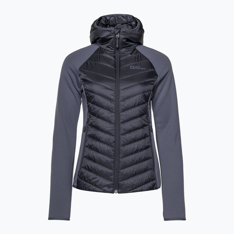 Giacca Jack Wolfskin Routeburn Pro Hybrid da donna grafite 5