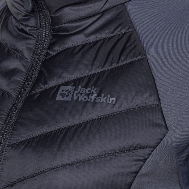Giacca Jack Wolfskin Routeburn Pro Hybrid da donna grafite 7