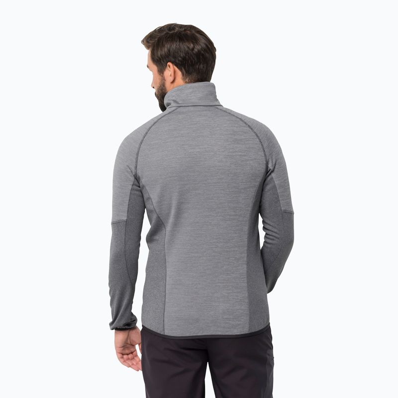 Giacca da trekking Jack Wolfskin Blattsteig FZ phantom da uomo 2
