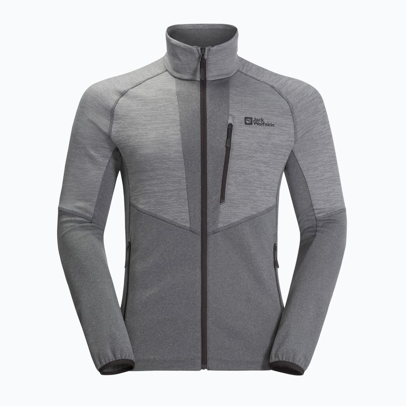 Giacca da trekking Jack Wolfskin Blattsteig FZ phantom da uomo 5