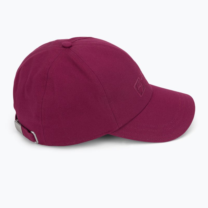 Jack Wolfskin Cappello da baseball rosso sangria 2