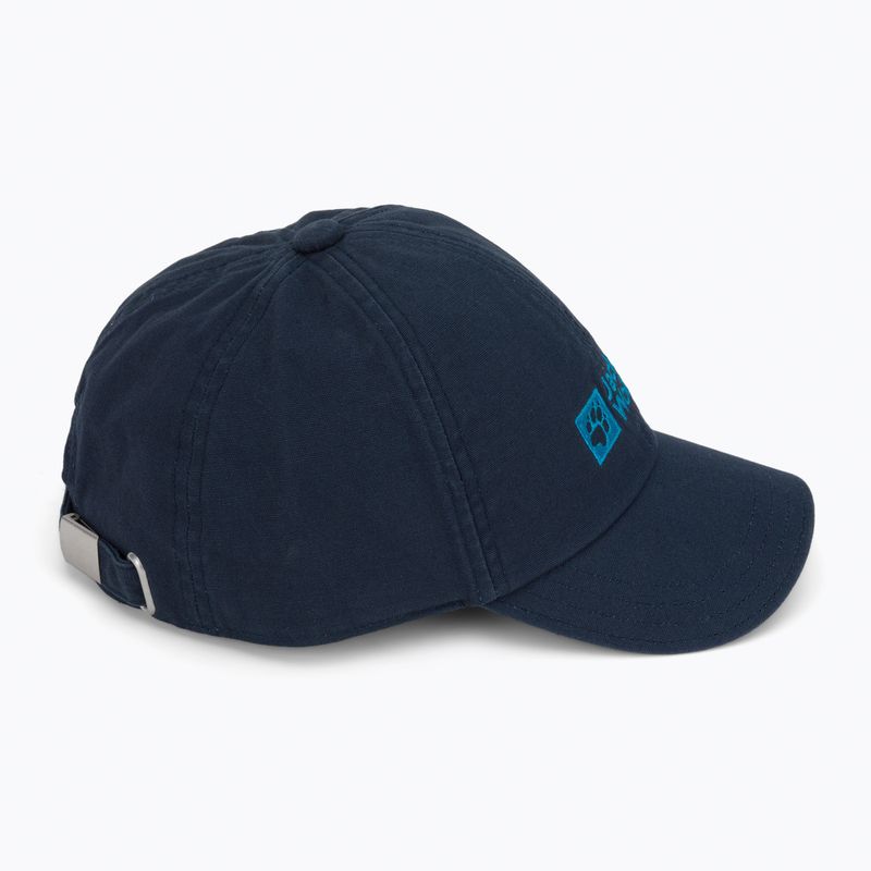 Cappello da baseball Jack Wolfskin per bambini blu notte 2