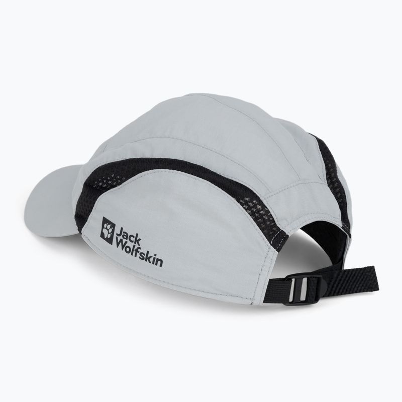 Cappello da baseball Jack Wolfskin Vent grigio argento 3