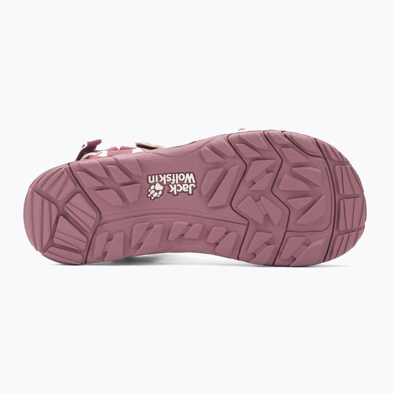 Sandali da trekking per bambini Jack Wolfskin Seven Seas 3 ash mauve 5