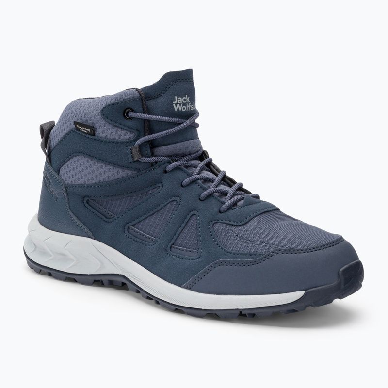 Stivali da trekking Jack Wolfskin da donna Woodland 2 Texapore Mid graphite
